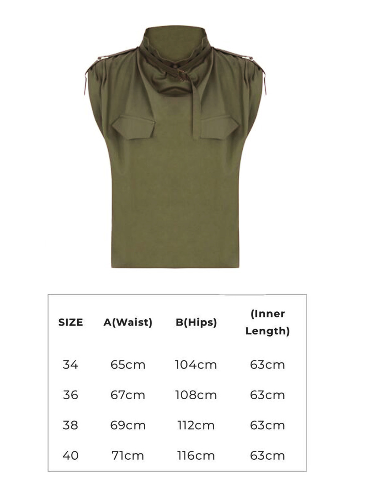 Balma Suit - Size Chart 2